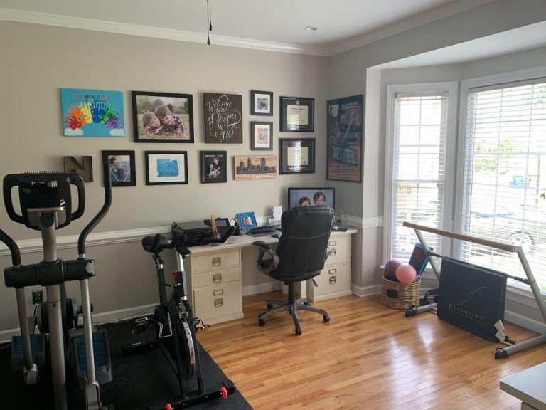 Home Office, Fitness Room Revamp & A Peloton Hack – Fit Newton Blog